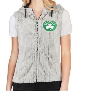 Boston Celtics Antigua hooded vest